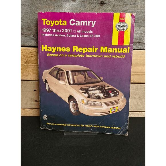 Haynes Toyota Camry 1997-2001 Repair Manual 92007 - Picture 1 of 2